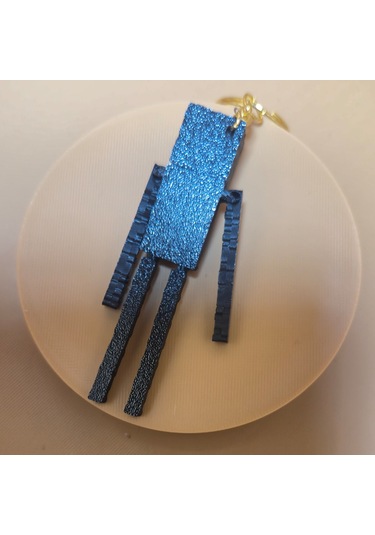 3dfuryam Minecraft Hareketli Enderman Anahtarlık