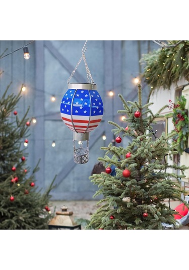 Suntek Sıcak Hava Balonu Güneş Feneri Sundurma Bahçe Stil-b