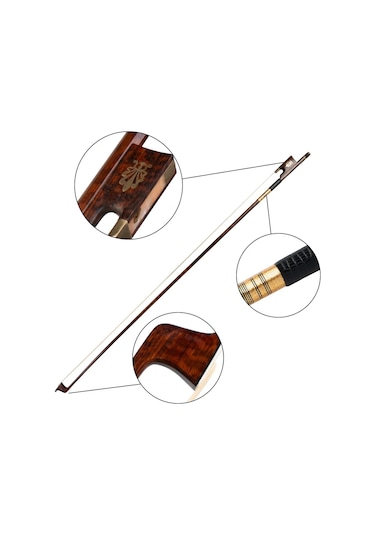 Vb400 4/4 Snakewood Keman Yayı