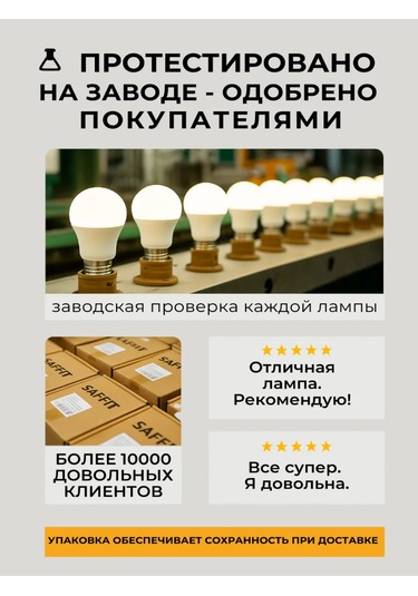 Saffıt Led Lamba E27 7w 4000k Nötr Işık 220238203