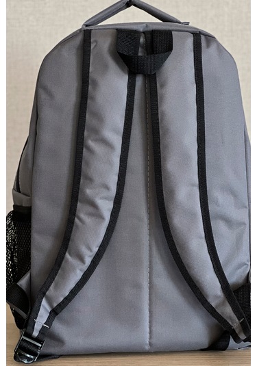 Nemo Bags Unisex Gri Sırt Çantası Büyük Boy Okul Spor Çantası