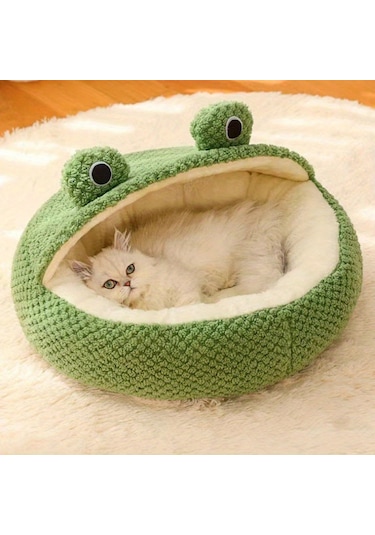 Geeroyoo Yarı Kapalı Kurbağa Evcil Hayvan Yuvaları Rahat Ve Nefes Alabilir