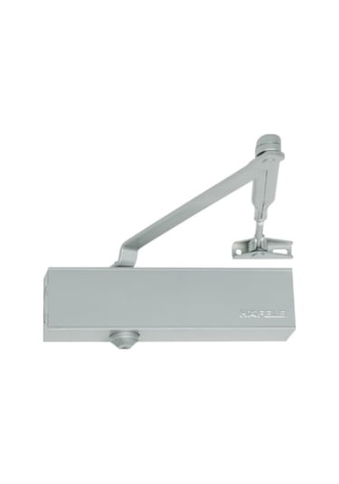 Hafele Dcl51 Sabitlemesiz Kapı Kapatıcı Standart Kollu, Gümüş Ren