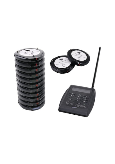 Possafe Ctpr-106 Self Servis Müşteri Çağrı Cihazı 10 Lu