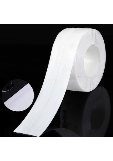 Kalafat Bandı Kendinden Yapışkanlı Su Geçirmez Mastik Kalafat Şerit Kabuğu Ve Sopa Zemin Duş Duvar Karosu Kenar Koruyucu Banyo Mutfak İçin A