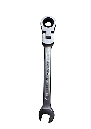 10mm Mafsallı Cırcır Kombine Anahtar