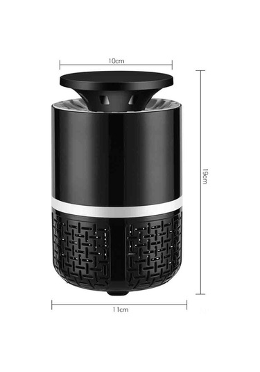 Padalink Büyük Boy Siyah Usb Led Işılıklı, Kimyasız, 20-50 M² Uygun Evsel Ağaçakusu, Sinek Ve Uçan Böcek Tutucu Işık