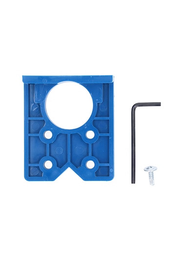 Tenfowee 35mm Pervaz Delme Rehberi Seti - Ahşap, Kapı, Pencere Ve Mobilya İçin Hassas Delme Aracı Sementli Karbür + Abs Malzeme