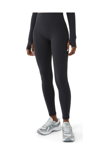 L Couture Tam Boy Aktif Legging Siyah
