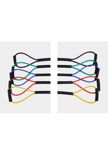 Suntek Direnç Bantları Çekme Halatı Boks Muay Mavi-25-Lbs Mavi