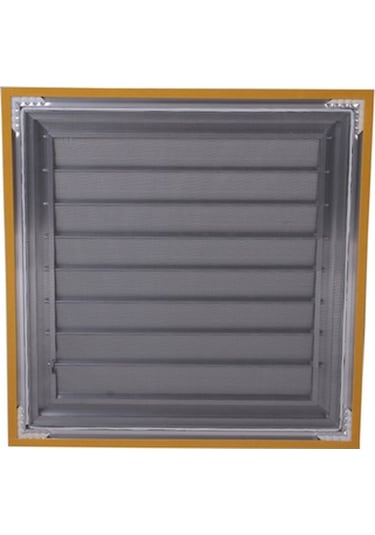 Banyo-Wc Havalandırma Menfezi 40X40 Eloksal