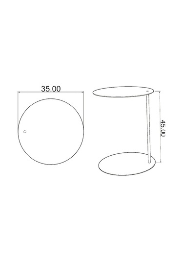 Sam Concept Studio Zibo Sehpa Çok Renkli