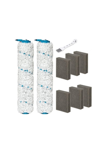 Xiyyadms Leifheit Regulus Aqua Powervac İçin Hepa Filtreli Yüksek Emişli Islak-kuru Süpürge Fırçası Ve Sünger Seti
