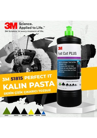 3m 51815 Perfect Derin Çizik Çıkarıcı Kalın Pasta 1 Lt