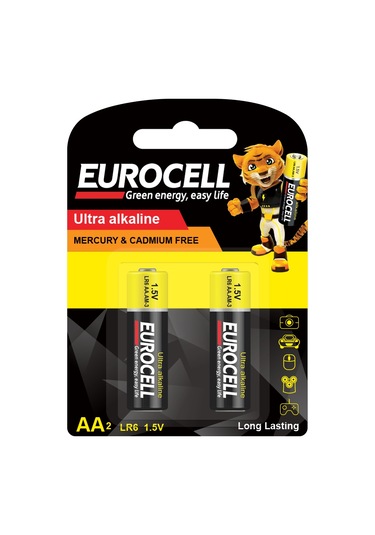 Eurocell- Aa2 Lr6 1.5 V Kalem Pil