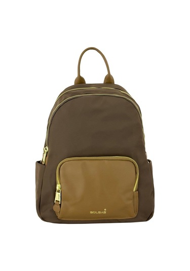 Bolsas Saten Kumaş Kadın Sırt Çanta Kahve 1048 Kahve Kahverengi