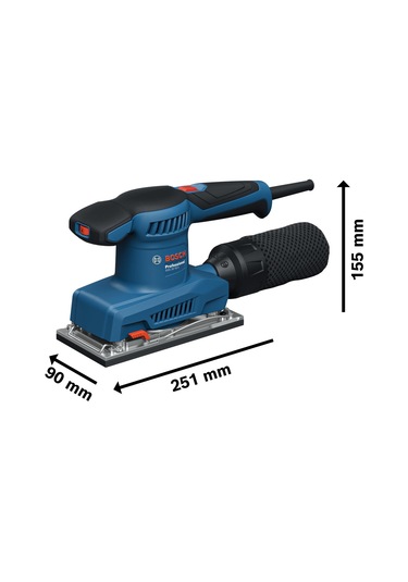 Bosch GSS 20-18 A Titreşimli Zımapara Makinesi - 0601070101