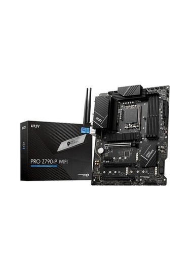 Pro Z790-p Wıfı Soket 1700 Ddr5 7000mhz Oc Pcı-e Gen5 M.2 Usb3.2 Dp Hdmı 1x2.5g Lan Wı-fı 6e Atx Anakart