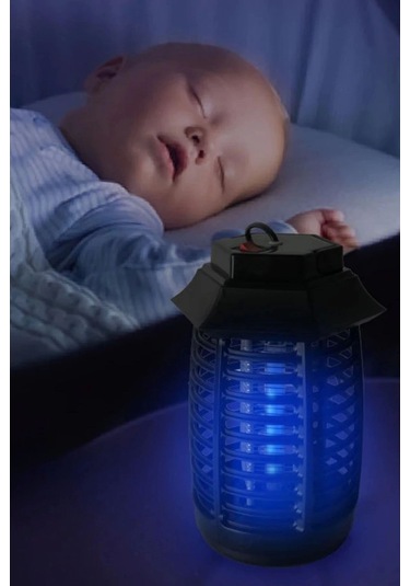 Bfs Tutma Ve Asma Saplı Ledli Sinek Makinası 2w Sinek Öldürücü Uv Mor Işıklı Aparat