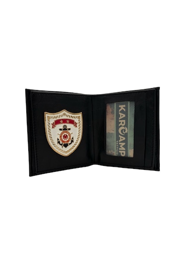 Sahil Güvenlik Rozetli Sahil Güvenlik Cüzdanı