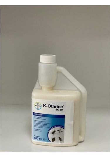 K Othrıne Bayer 500 Ml K-Othrine Sc 50 Kokusuz Bit Pire Hamamböceği Kene Tahtakurusu Ilacı