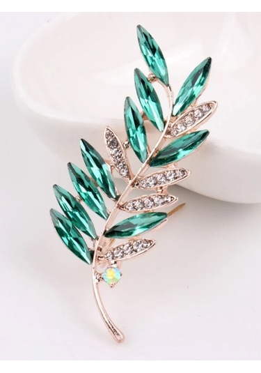 Fashion Jewelry Broş Dal Takı 226611939 Altın Rengi