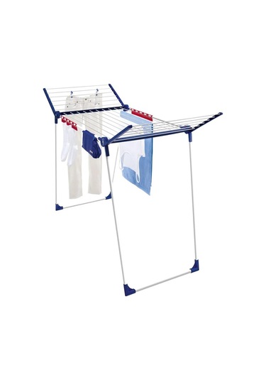 Leifheit Pegasus 180 Solid Plus Çamaşır Askılık 157x66cm Beyaz - Mavi