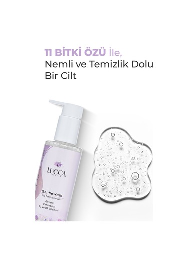 Lucca Beauty Gentlewash Sebum Dengeleyici Yüz Temizleme Jeli 200 ML