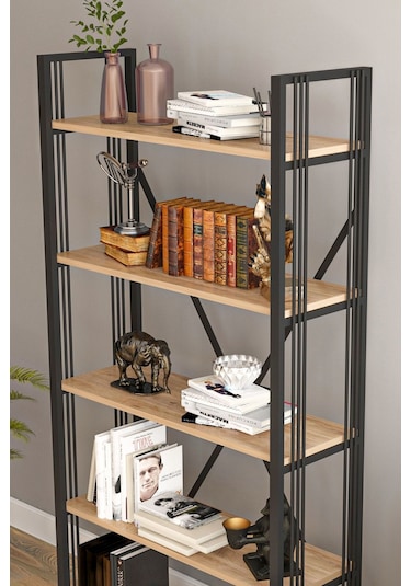 Wood House Inci Kitaplık Atlantik Çam