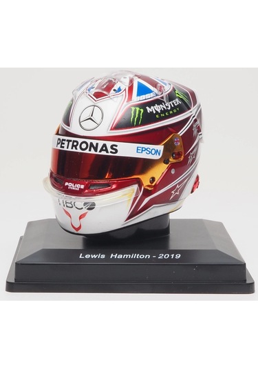 Looksmart Lewis Hamilton Silverstone 2019 Wc Diecast Kask 1/5