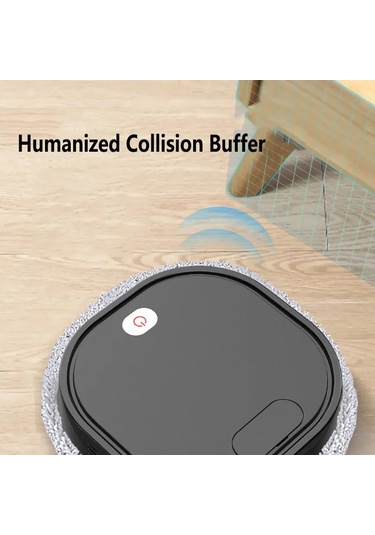 2024 Yeni 3 İn 1 Kuru Ve Islak Süpürme Ve Paspas Robotlu Süpürge Şarj Gray Gri