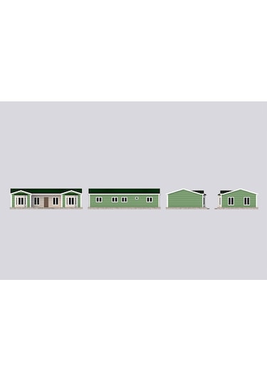 96 M² Prefabrik Ev