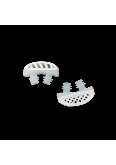 Vkemall Anti Horlama Burun Temizleyici Horlama Çözümü Mini Horlama Durdurucu Horlama Aza Beyaz