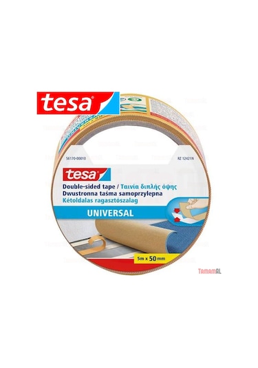 Tesa (Alman Markası) Halı Kaydırmaz Çift Taraflı Bant 5 /10 Metre