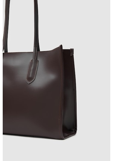 Paella Omuz Çantası Acı Kahve Haki - Kahverengi