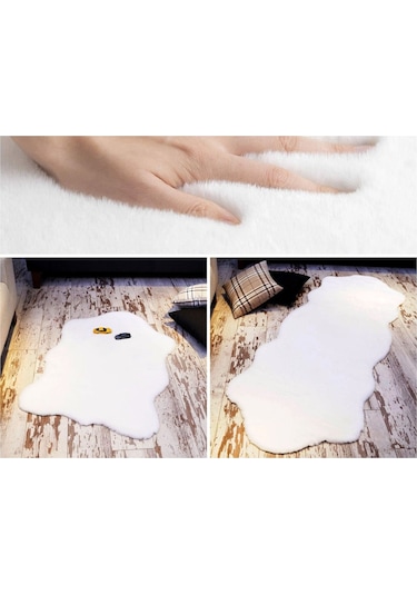 Tappeto Re x  Tavşanı Post Peluş Beyaz