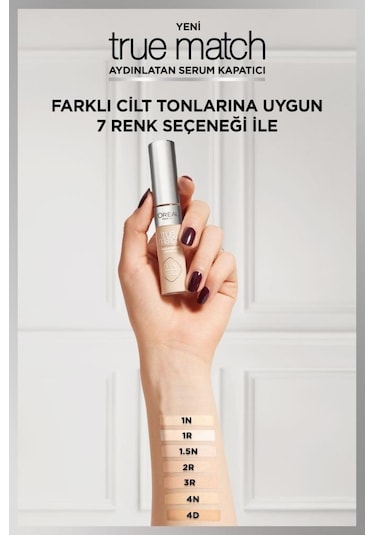 L'Oréal Paris True Match Aydınlatan Serum Kapatıcı - 1.5N 11 ML