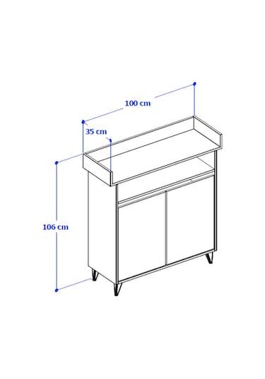 Senta Ayakkabılık - Beyaz