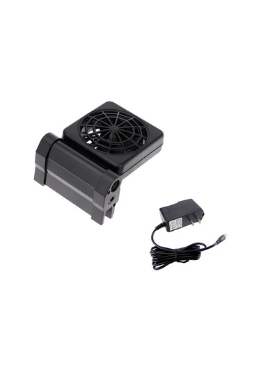 Geeksen Akvaryum Soğutma Fanı - Güçlü Soğutma, 2 Seviye Rüzgar Ayarı, 1 Lüftü, Amerikan Standartı