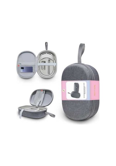 Pazly Jys Jys-app001 Vision Pro Vr Aksesuarları Koruma Kılıfı Çantası, Gri Keten Kapak