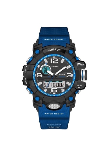 JO.CK2 Joefox Kücük Kasa Digital&Analog Kronmetre+Takvim+Alrm+Aydınlatma 8-15 Yaş Arası Çocuk Saati