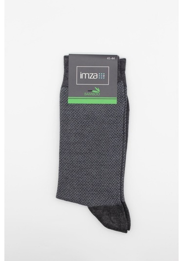 Koyu Antrasit Bambu Desenli Çorap 1060245101 Koyu Antrasit