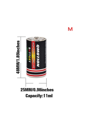 Pil Yönlendirme Güvenli Takı Gizli Gizli Hap Kutusu Depolama Stash Para Kutusu