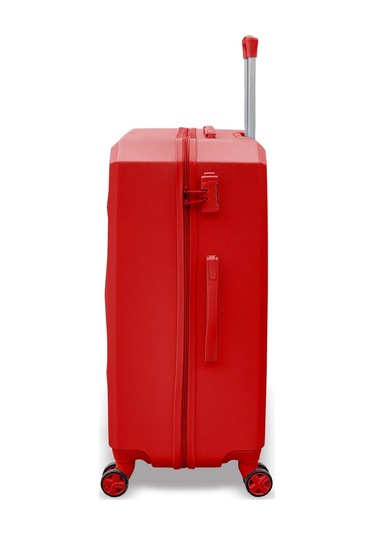 Coral High Diamond Abs Kırmızı Büyük Boy Valiz 16623 Kırmızı