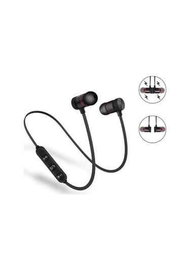 2020 Sport Mıknatıslı Mikrofonlu Bluetooth Kulak İçi Kulaklık
