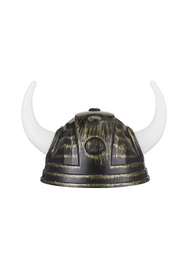 Viking Başlığı Asteriks Başlığı Altın Renk Renkli