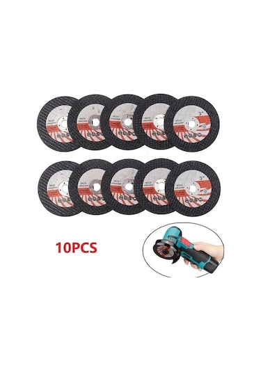 Novahub 10 Adet Mini Kesme Diski Dairesel Reçine Taşlama Tekerlek 75mm Açı Öğütücü İçin, Güçlü Sürüş