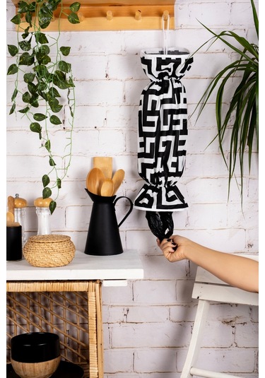 2 Adet Düzenleyici Organizer Poşetlik Seti & Şık Ve Modern Şeker Paketi Tasarımlı Kahve Puantiye Gri