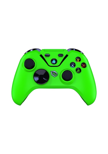 Pusat Clutch Titreşim Geri Bildirimli Çift Mod Kablosuz Gamepad Yeşil