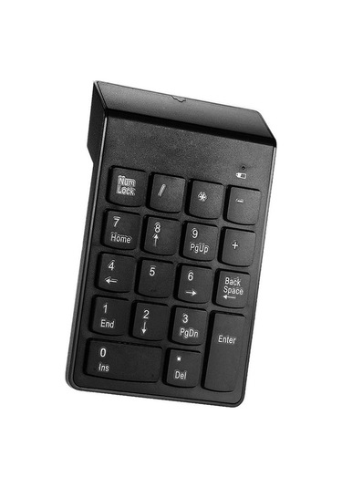 2.4g Usb Sayısal Klavye 18 Tuşlu Kablosuz Mini Dijital Klavye